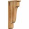 Ekena Millwork Newport Rough Sawn Corbel w/Backplate, Western Red Cedar, 6"W x 12"D x 28"H COR06X12X28NEW01RWR - alternate 1